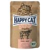 Sparpaket Happy Cat Bio Pouch 12 x 85 g Bio-Rind