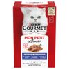 Mixpaket Gourmet Mon Petit 6 x 50 g Thunfisch, Lachs, Forelle