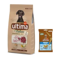 Ultima Hundefutter + 180 g Dental Sticks Medium / Maxi gratis! - Nature Medium / Maxi Lamm 7 kg