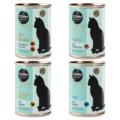 Cosma Soup 6 x 100g Mix 1 (4 Varieties)