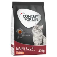 Concept for Life Maine Coon Adult sans céréales saumon pour chat - 400 g