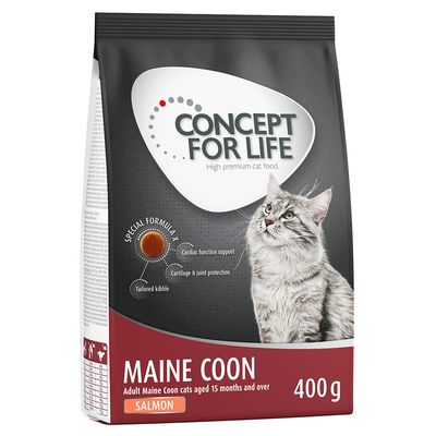 Concept for Life Maine Coon Adult sans céréales saumon pour chat 400 g
