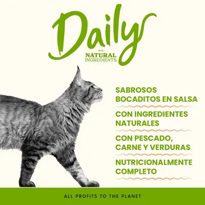 Almo Nature Daily Menu 6 x 70 g - Atún y salmón