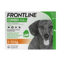 Frontline® Combo Spot-on Hund S (2 - 10 kg) - 3 Pipetten x 0,67 ml