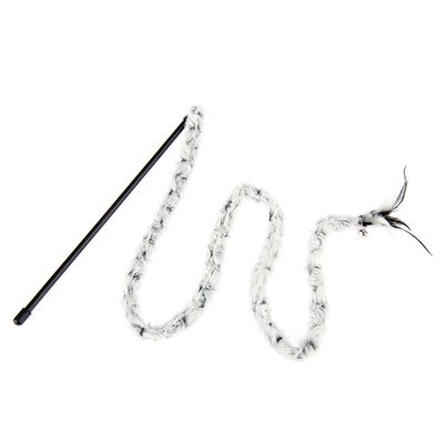 Canne à pêche Plush Tail pour chat 1 jouet