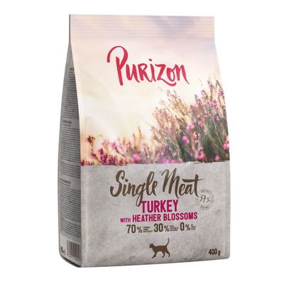 Purizon Single Meat Pute mit Heidekrautblüten 400 g