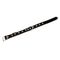 Heim Halsband Edelweiß, schwarz/natur 36 - 44 cm Halsumfang, 25 mm breit