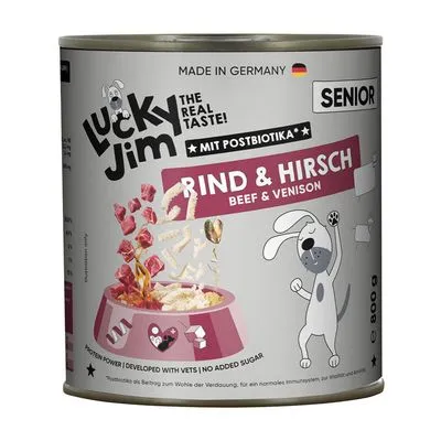 Korzystny pakiet Lucky Jim Senior, 24 x 800 g