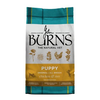 Burns Puppy Original - Chicken & Rice - dog dry food - 12kg