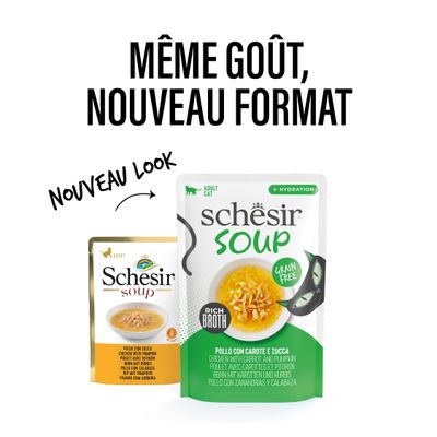 Schesir Cat Soup 12 x 40 g en sachets
