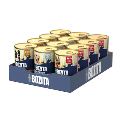 Bozita Dog Pate Mix 12 x 400 g - Mix: marha, kacsa, bárány