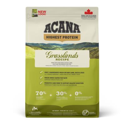 Acana Highest Protein jagnięcina, kaczka i jajka - 2 kg
