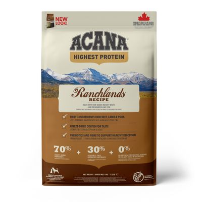 Acana Highest Protein wołowina, jagnięcina i pstrąg 6 kg