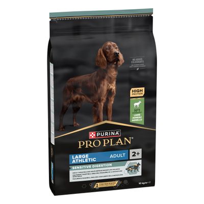PURINA PRO PLAN Large Adult Athletic Sensitive Digestion агнешко и ориз - 10 кг