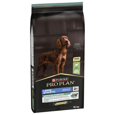 PURINA PRO PLAN Large Adult Athletic Lam & Rijst Sensitive Digestion 16 kg