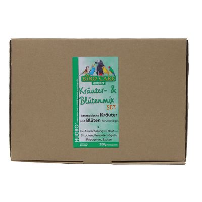 Hugro örter och blommix i set - 4 x 50 g