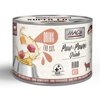 Sparpaket MAC's Cat Paw Power 12 x 185 g - Drink: Rind