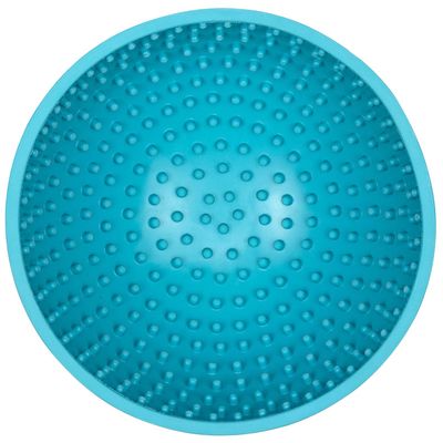 LickiMat Hundenapf Wobble, türkis - L 21 x B 19 x H 9,5 cm