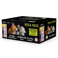 Pet Republic Feline Adult vlhké krmivo pro kočky 40 x 100 g - míchané balení (4 druhy)