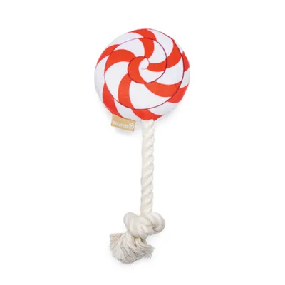 beeztees Christmas Lollipop Dog Toy – Red/White - 25 x 12 x 5 cm (L x W x H) beeztees Christmas Lollipop Dog Toy – Red/White - 25 x 12 x 5 cm (L x W x H)