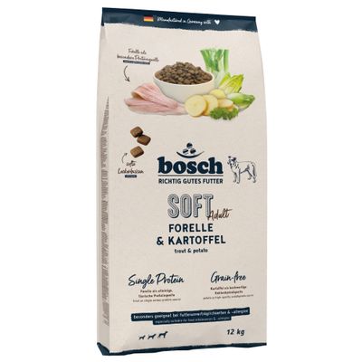 bosch HPC Soft Adult Trota & Patate - 12 kg