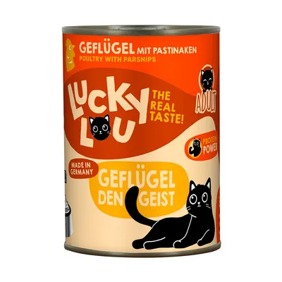 Lucky Lou Adult Saver Pack 24 x 400g - Poultry
