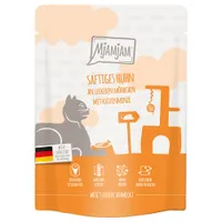 Ekonomipack: MjAMjAM Quetschie 24 x 300 g - Saftig kyckling med välsmakande morötter