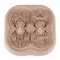 TIAKI zabawka dla psa Slow Feed Puzzle Dł. x szer. x wys.: 34,8 x 34,8 x 5,7 cm