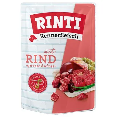 RINTI Kennerfleisch Pliculețe 10 x 400 g - Miel