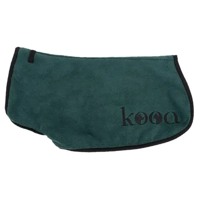 kooa Deluxe Microfibre Dog Bathrobe - L: approx. 58cm back length