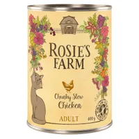 Sparpaket Rosie's Farm Adult 12 x 400 g - Huhn