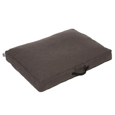 TIAKI Hundematratze Memory Foam, braun - Grösse S: L f80 x B 60 x H 17 cm