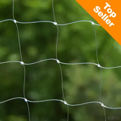 Transparent nät med knutstruktur, orangefärgad banner uppe till höger med texten 'Top Seller'.