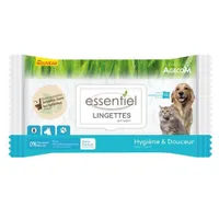 Essentiel Unscented Wipes - 2 x 50 Stück