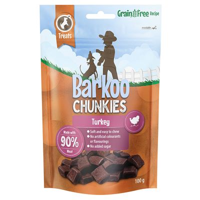 Barkoo Chunkies Meat Cubes 100g Chicken