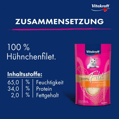 Vitakraft Premium Filet 2 x 70 g