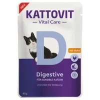 Kattovit Vital Care Digestive Pouches kana  - 85 g
