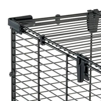 Ferplast Vogelkooi Piano 6 - Bruin / Zwart: L 87 x B 46,5 x H 70 cm