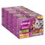 Gemengd Pakket Whiskas Tasty Mix Portiezakjes 48 x 85 g Kattenvoer Chef's Choice in saus