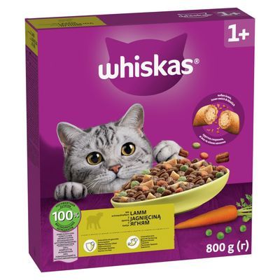 Whiskas 1+ Agnello Crocchette per gatti