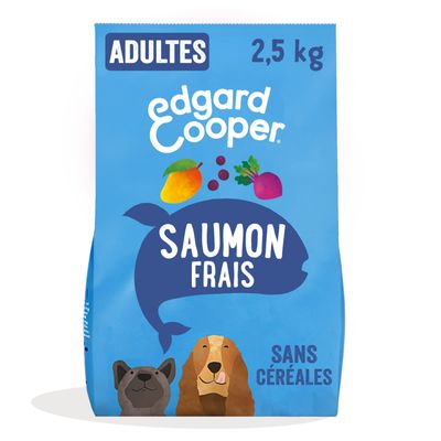 Edgard & Cooper Adult saumon sans céréales pour chien 2,5 kg
