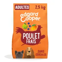 Edgard & Cooper Adult Kip Graanvrij voor honden - 2,5 kg
