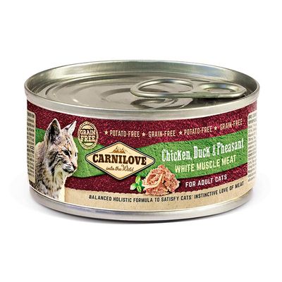 100 g Carnilove Adult för katter Kyckling & lamm