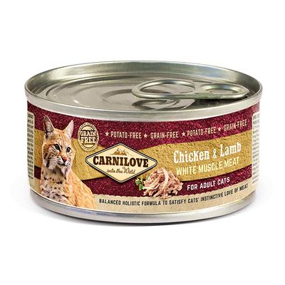 Carnilove Adult 100 g pro kočky kuře, kachna, bažant