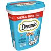 Dreamies Katzensnacks Mega Box Sparpaket: Lachs (2 x 350 g)