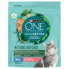 Purina ONE Dual Nature Zalm met spirulina Kattenvoer Dubbelpak: 2 x 650 g