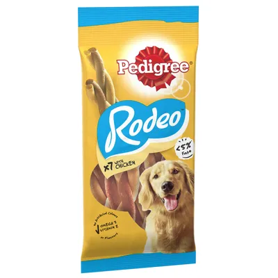 PEDIGREE® RODEO™ Adult Dog Treats Chicken -  7 Sticks (123g) PEDIGREE® RODEO™ Adult Dog Treats Chicken -  7 Sticks (123g)