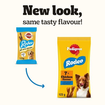 PEDIGREE® RODEO™ Adult Dog Treats Chicken