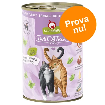 Provpack: GranataPet DeliCatessen 6 x 400 g - Blandpack I Provpack: GranataPet DeliCatessen 6 x 400 g - Blandpack I