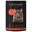 Cat's Love 12 x 85 g Rind pur